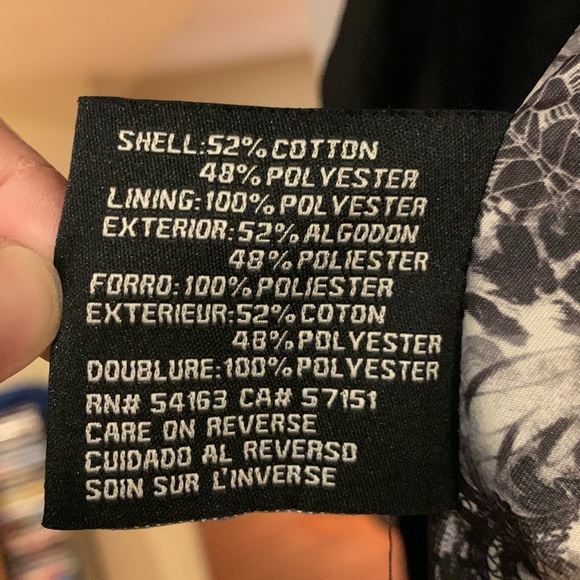 Ladies Guess size Large black trench coat - Picture 8 of 12